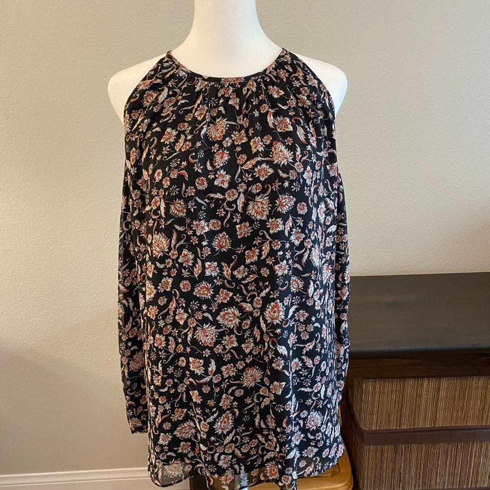 Vince Camuto 1X Floral Tank